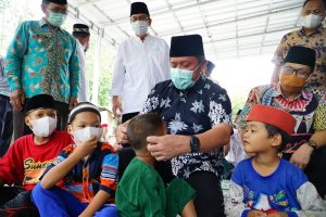 Herman Deru : “Jangan Lengah, Anak-anak Kita Juga Butuh Edukasi Penerapan Prokes”