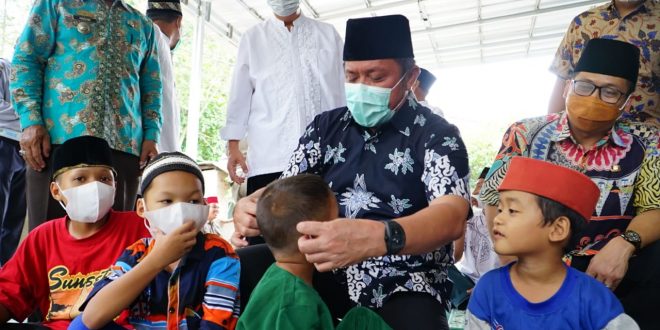 Herman Deru : “Jangan Lengah, Anak-anak Kita Juga Butuh Edukasi Penerapan Prokes”