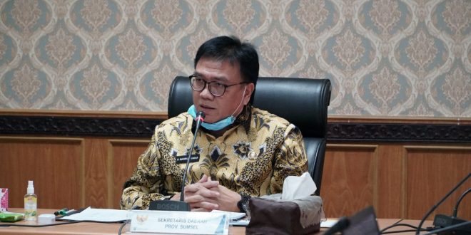 Sambut Piala Dunia U-20 2023, Sekda Sumsel Pimpin Rapat Fasilitas LRT