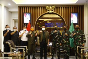 Herman Deru Bersama Danlanud SMH Palembang Sinergi Majukan Sumsel
