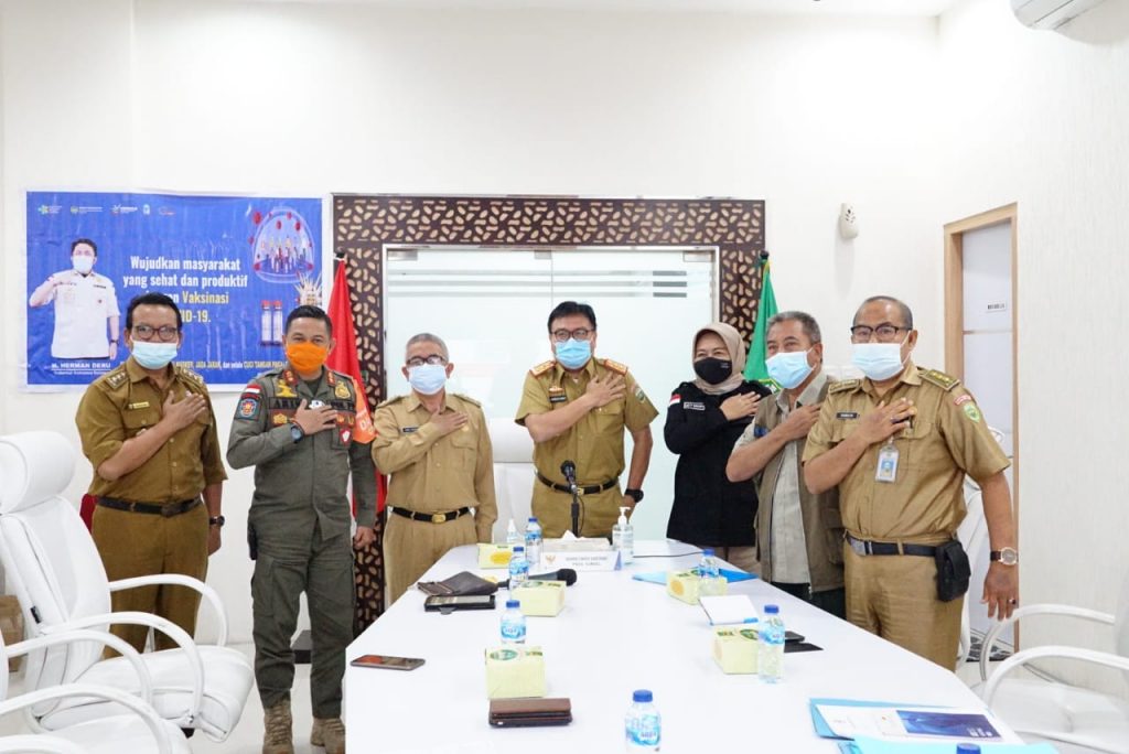 Sekda Nasrun Umar Minta OPD Sumsel Menjadi Pelopor Penerapan Prokes
