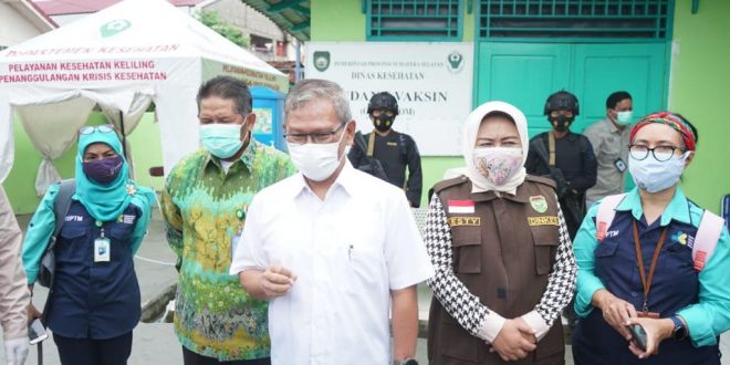 Pemprov Distribusikan  6.400 Vaksin Covid-19 ke Kabupaten OKI
