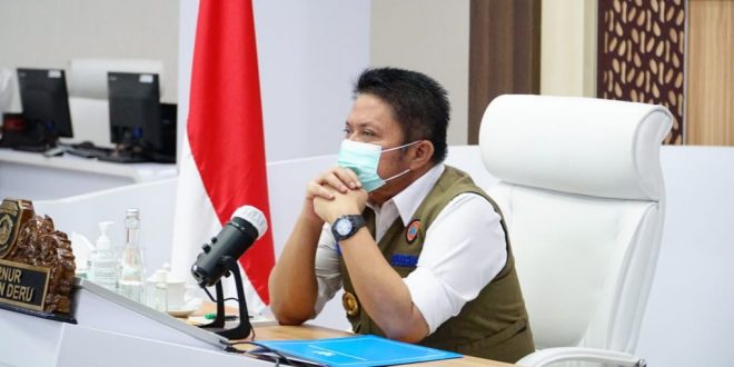 HD Ikuti Rapat Penanganan Covid-19 dan Rencana Pelaksanaan Vaksinasi