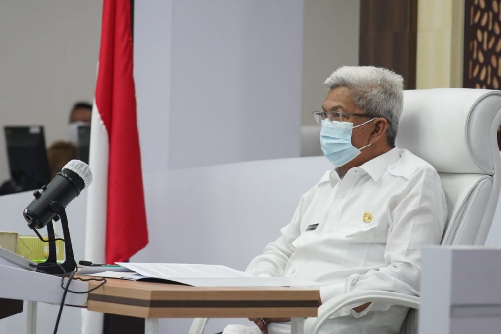 Mawardi Yahya Ikuti Rakor Persiapan Vaksinasi Covid-19 Bersama Kementerian Terkait