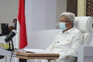 Mawardi Yahya Ikuti Rakor Persiapan Vaksinasi Covid-19 Bersama Kementerian Terkait
