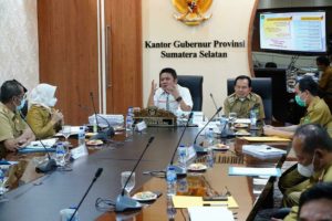 Herman Deru Simak Paparan Wako Prabumulih Terkait Usulan BanGub Tahun 2021