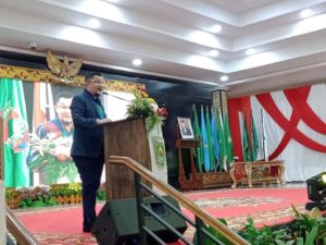 Pengurus FOPI Sumsel saat audiensi dengan Pengurus KONI Sumsel