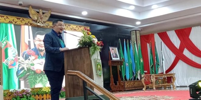 Pengurus FOPI Sumsel saat audiensi dengan Pengurus KONI Sumsel