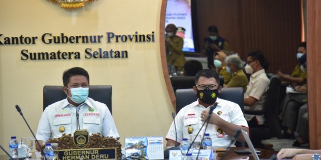 Terima Kunker Deputi Kemenkopolhukam RI, Gubernur HD Sharing Soal Sistem Pemerintah Berbasis Elektronik (SPBE)