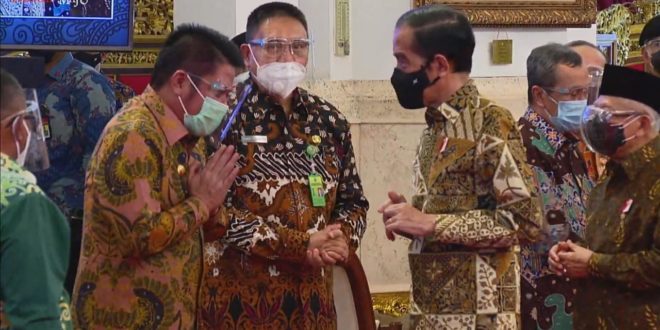 Wagub Mawardi Ikuti Rakornas Secara Virtual