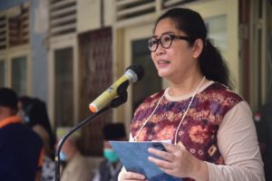 Ikuti Senam Bersama Lansia dengan Prokes Ketat