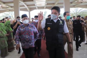 Herman Deru Himbau Muslimat NU Prabumulih Aktif Jadi Contoh Pencegahan Penyebaran Covid