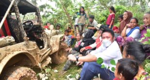 Herman Deru Saksikan Aksi Offroader Melumpur Dalam Ajang Betuah Offroad Adventure Banyuasin Bangkit