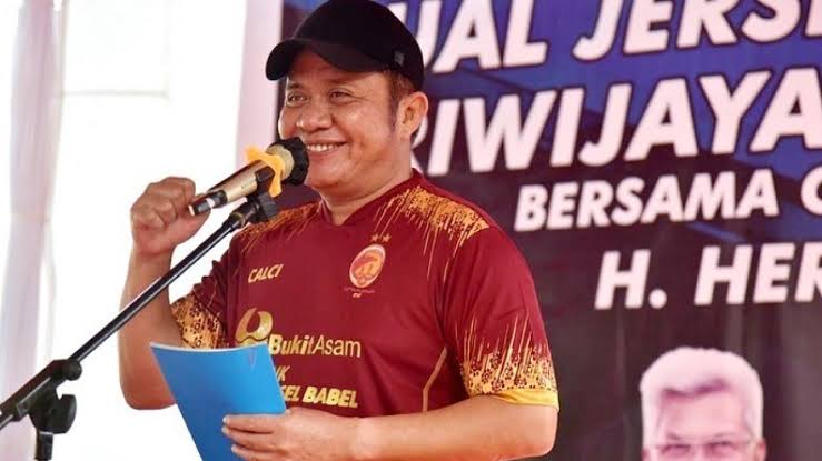 Gubernur Sumsel Herman Deru, Pembina Sriwijaya FC