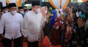 Dodi Reza Bangun Gedung MWC NU di Bayung Lencir