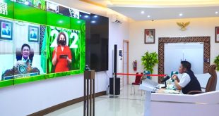 Herman Deru Ikuti Webinar Indonesia Food Summit 2021 Secara Virtual