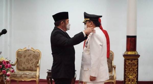 Herman Deru Resmi Lantik Nasrun Umar jadi Pj Bupati Muara Enim
