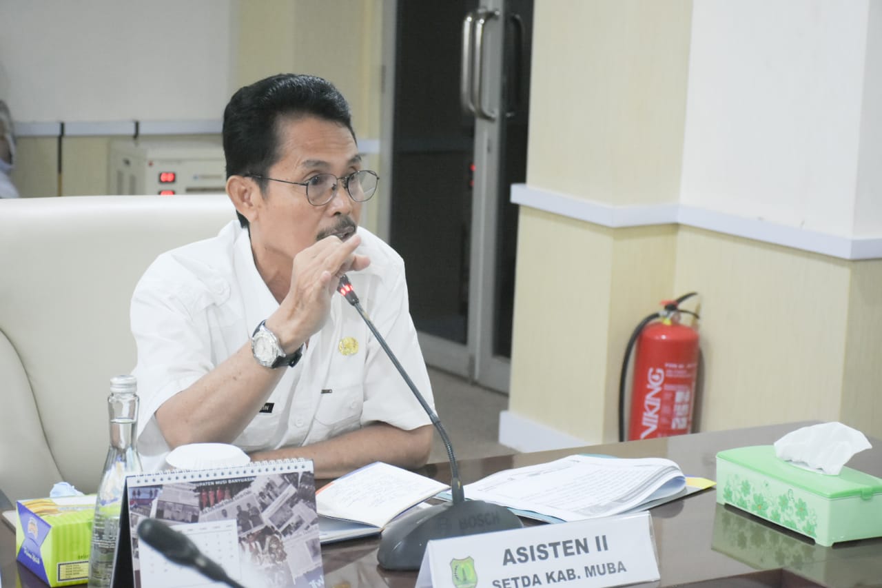 Asisten II Sekretariat Daerah Pemerintah Kabupaten Musi Banyuasin, M. Yusuf Amilin