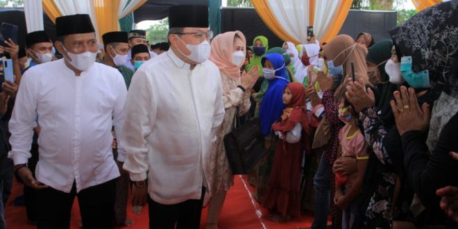 Bareng Ketua TP PKK Thia Yufada, Bupati Dodi Reza Safari Ramadan ke BayLen