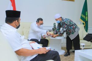 Bupati DRA Siap Dukung Pendirian Ponpes Islamic Centre Bin Baz di Muba
