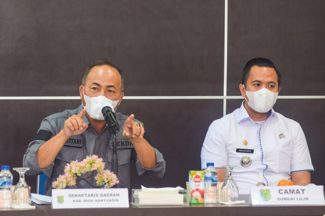 Kecamatan di Muba Cepat Turunkan Status Zona Merah