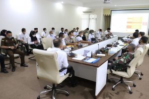 Rapat Koordinasi Tindaklanjut Penegakan Disiplin Protokol Kesehatan dan Penanganan COVID-19 di Kabupaten Muba