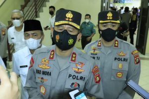 Pantau Vaksin, Kapolda Sumsel Irjen Prof Eko Apresiasi Penanganan COVID-19 di Muba