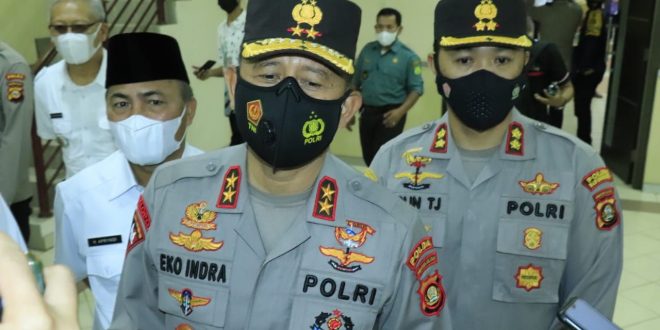 Pantau Vaksin, Kapolda Sumsel Irjen Prof Eko Apresiasi Penanganan COVID-19 di Muba