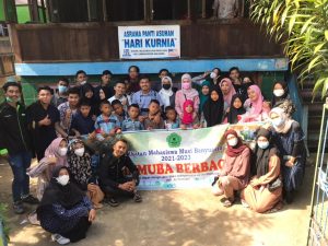 Ramadhan Menjadi Momentum Berbagi IMMUBA, Panti Asuhan Hari Kurnia Jadi Sasaran