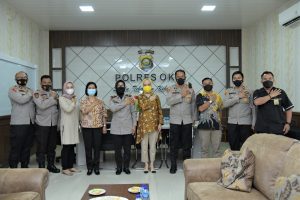 Ketua DPRD Sumsel, RA Anita Apresiasi Inovasi Drone Squad Polres OKI Antisipasi Karhutla