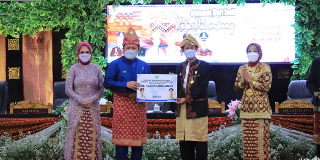 Herman Deru Hadiahi Kota Palembang Rp123 Miliar untuk Pembangunan Infrastruktur