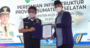Ratusan Miliar Untuk Infrastruktur Muba di Kucurkan Herman Deru