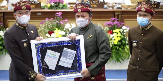 Hadiri Siang Paripurna Istimewa HUT Kota Pagar Alam Ke-20