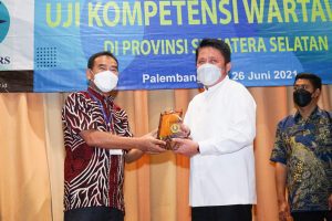 Gubernur Buka  Uji Kopetensi Wartawan (UKW) Se- Sumsel