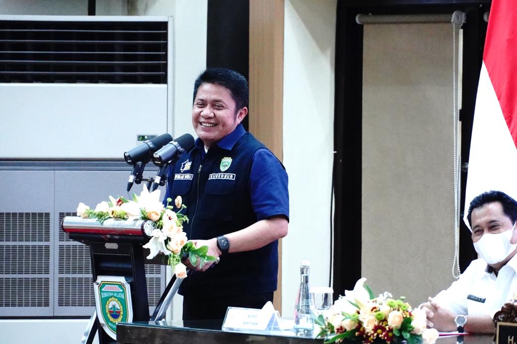 Gubernur Pimpin Pertemuan Advokasi Rencana Pemanfaatan Pelabuhan Tanjung Carat