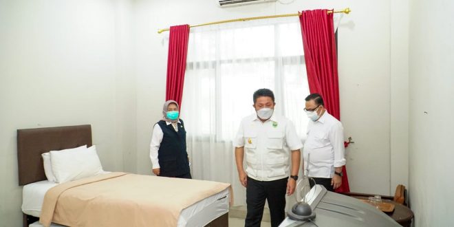 Pemprov Sumsel telah mempersiapkan  tiga tower tambahan di Asrama Haji Palembang dengan kapasitas tampung hingga 500 orang  pasien
