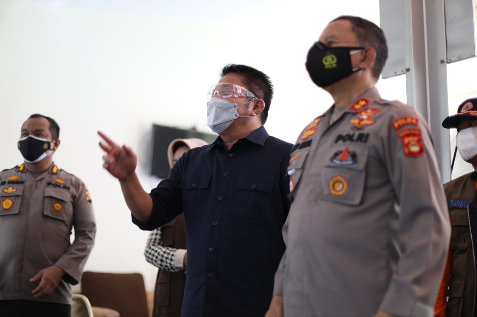 selter karantina khusus bagi  anggota  dan keluarga  Polisi yang terpapar Covid-19  tersebut terletak di Komplek Pakri Palembang