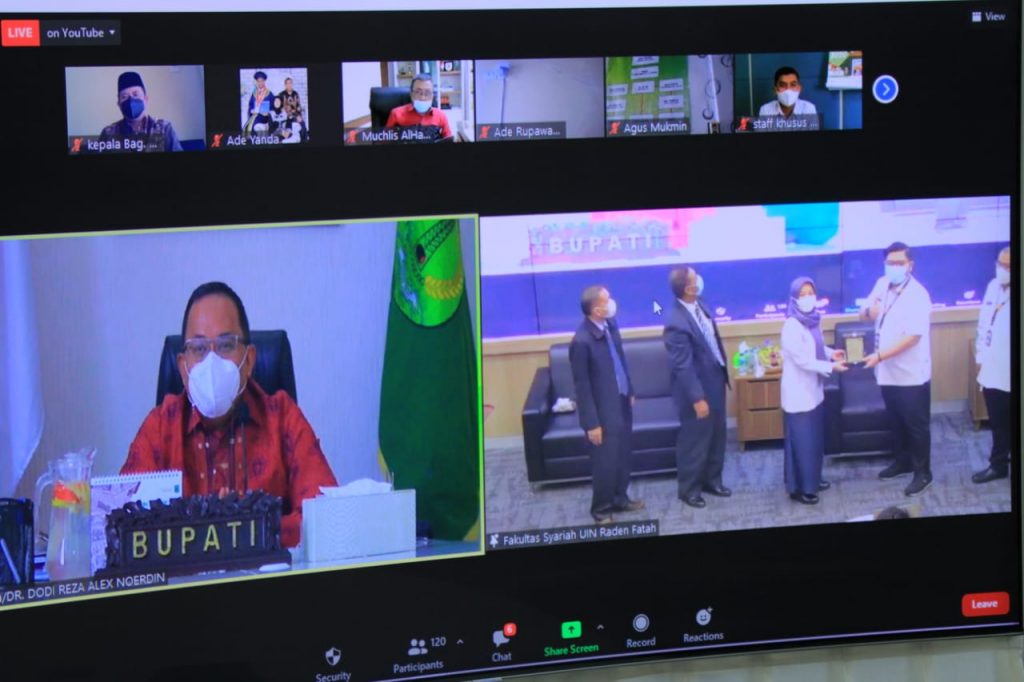 Bupati Dodi Reza Bicara Equality Before The Law Dihadapan Ratusan Mahasiswa UIN RaFah