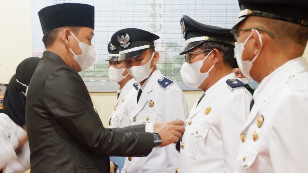 Camat Jirak Jaya Lantik Empat PJ Kepala Desa Se Kecamatan Jirak Jaya.