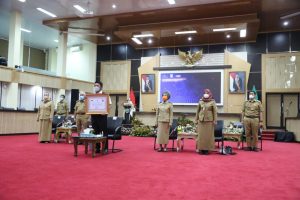 Gubernur  Hadiri Rakorwasdanas dan Launching Monitoring Centre for Prevention (MCP)  KPK RI