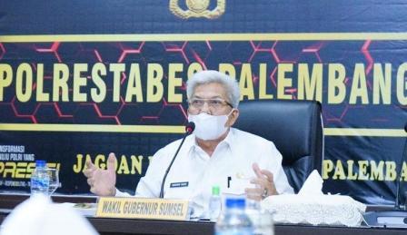  Rakor Tindaklanjuti  Arahan Presiden RI tentang PPKM 