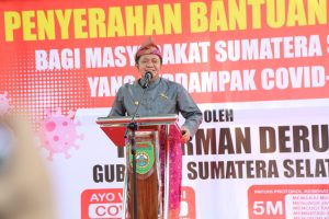 Giliran Masyarakat  OKU Terima Bansos