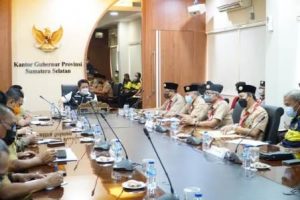 Gubernur Sumsel sekaligus Ketua Majelis Pembimbing Daerah (Mabida) Gerakan Pramuka Sumsel, H. Herman Deru menghimbau agar gerakan Pramuka tetap aktif di masa pandemi. Ia bahkan berharap Pramuka dapat menjadi garda terdepan mengkampanyekan prokes di kalangan masyarakat.