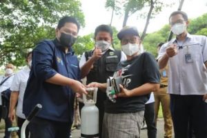 Inisiasi Pendirian Pos Layanan Oksigen Gratis