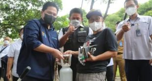 Inisiasi Pendirian Pos Layanan Oksigen Gratis