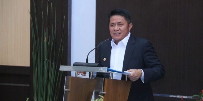 Gubernur Narsum FGD “Sumsel Zero Konflik”. (Foto : Humas Prov. Sumsel)