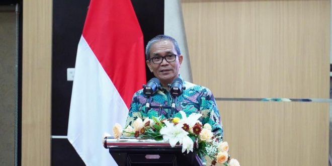 Sekda Sumsel Hadiri Pelantikan Pengurus PDBI Sumsel. (Foto : Humas Provinsi Sumsel)