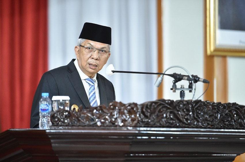 Terkait Raperda Perubahan APBD Provinsi Sumsel Tahun Anggaran 2021. (Foto : Humas Prov. Sumsel)
