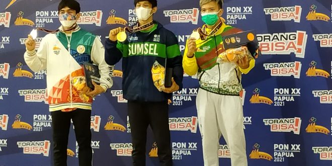 Fajar Ali Raih Emas Pertama Sumsel di PON XX Papua