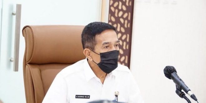 Plh Sekda Sumsel Hadiri  Rakornas UKPBJ Tahun 2021. (Foto : Humas Prov. Sumsel)